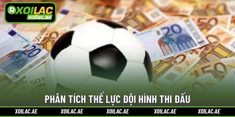 Phân tích thể lực đội hình thi đấu